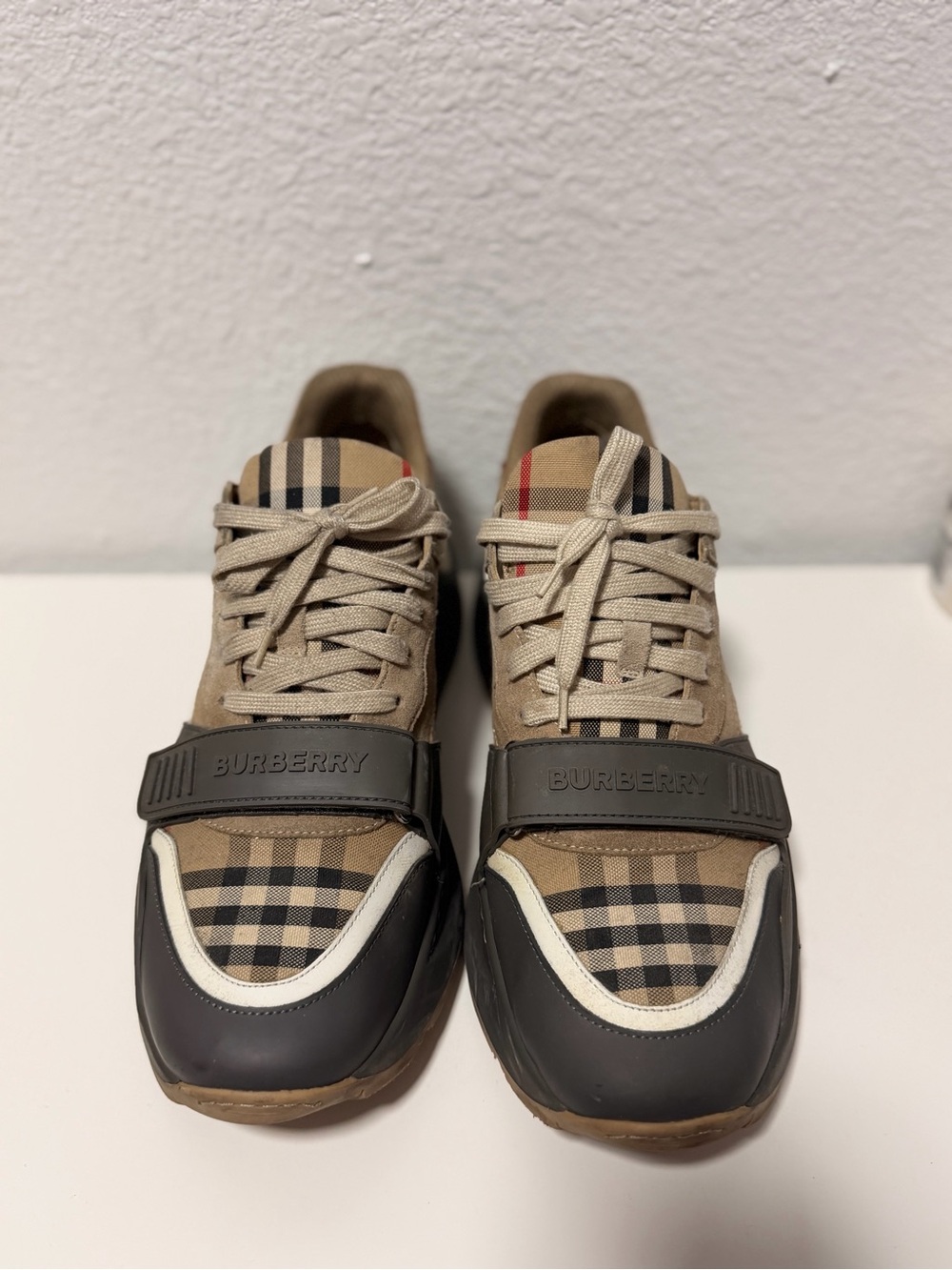 Burberry Men’s Ramsey Check Sneakers